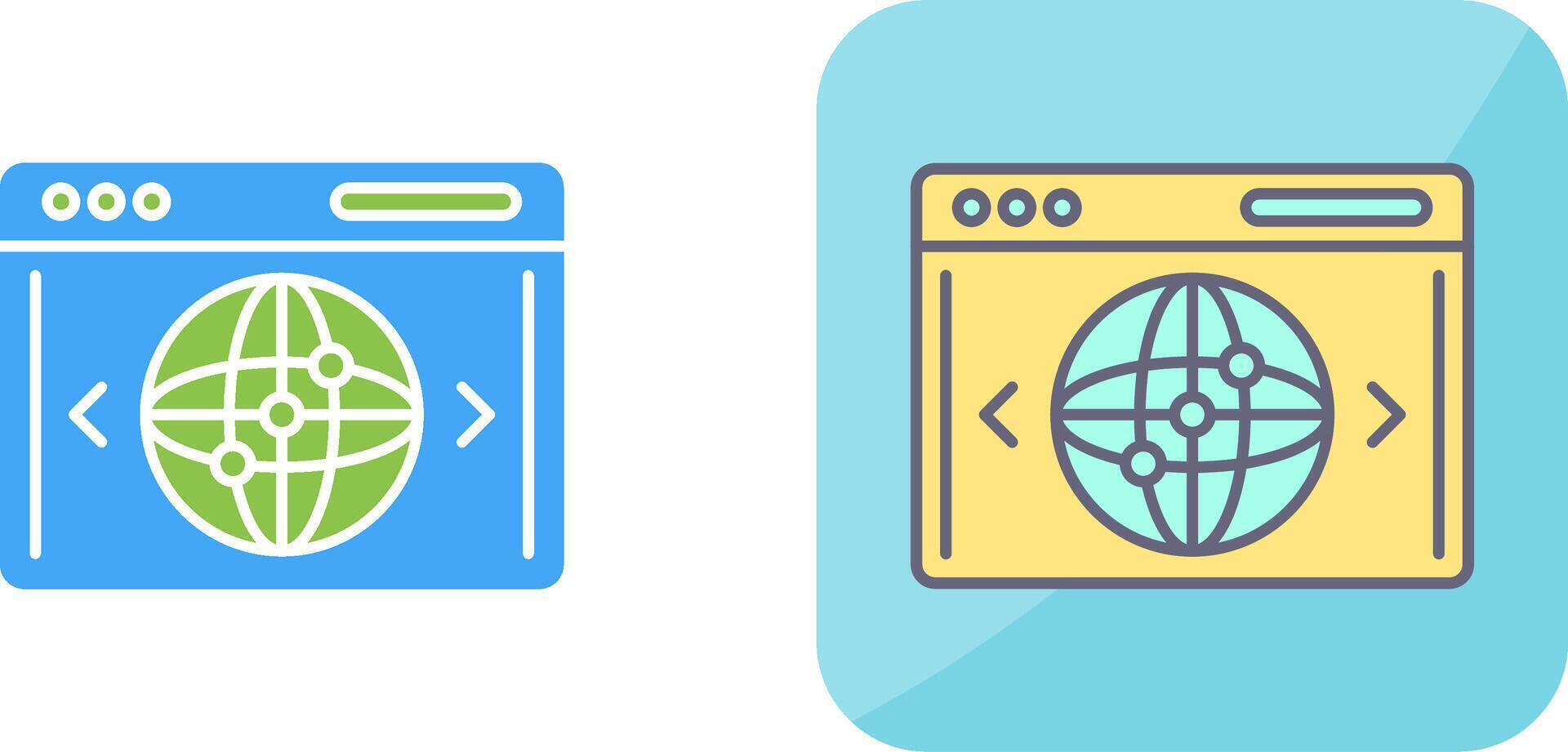 Website Icon Design vector