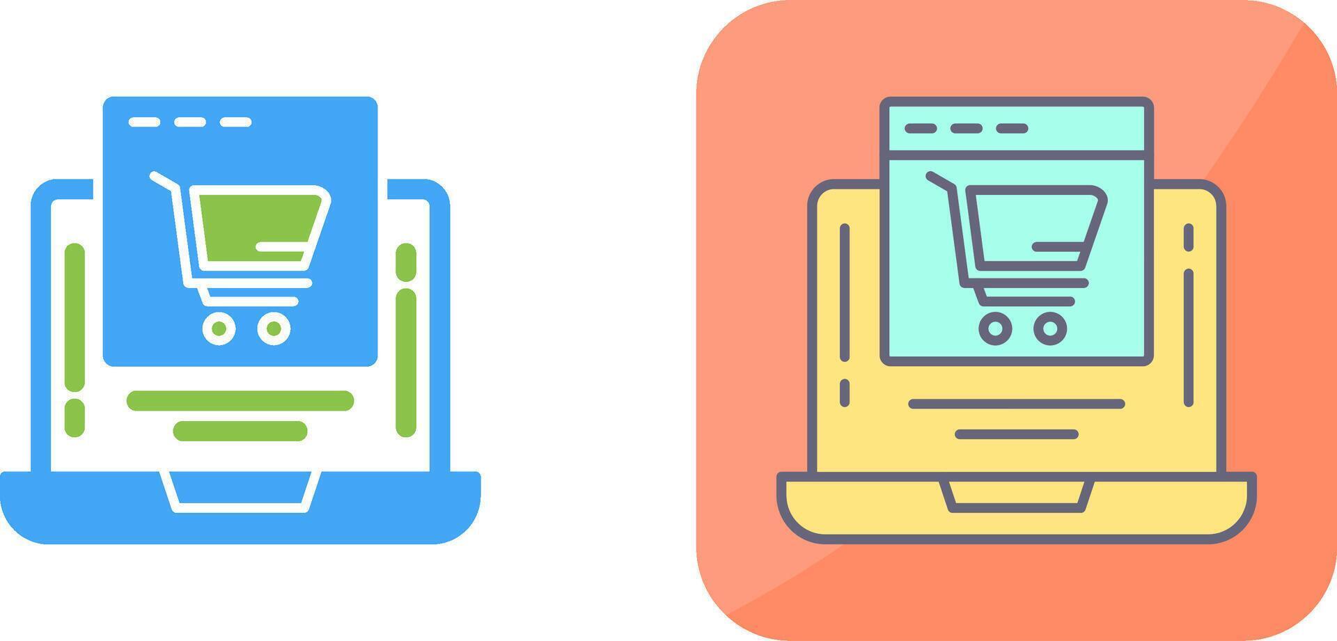 Add to Cart Icon Design vector