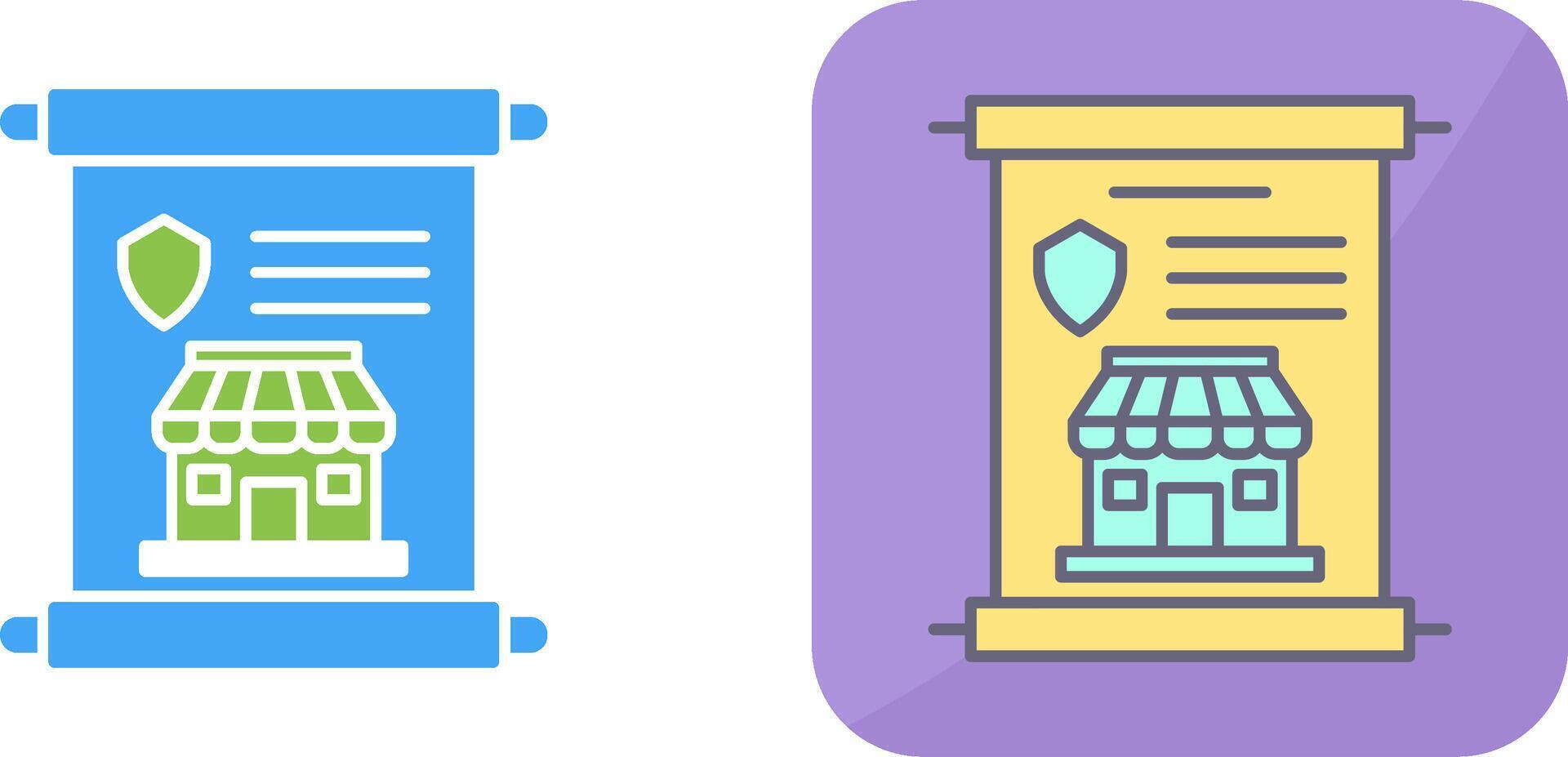 Policy Icon Design vector