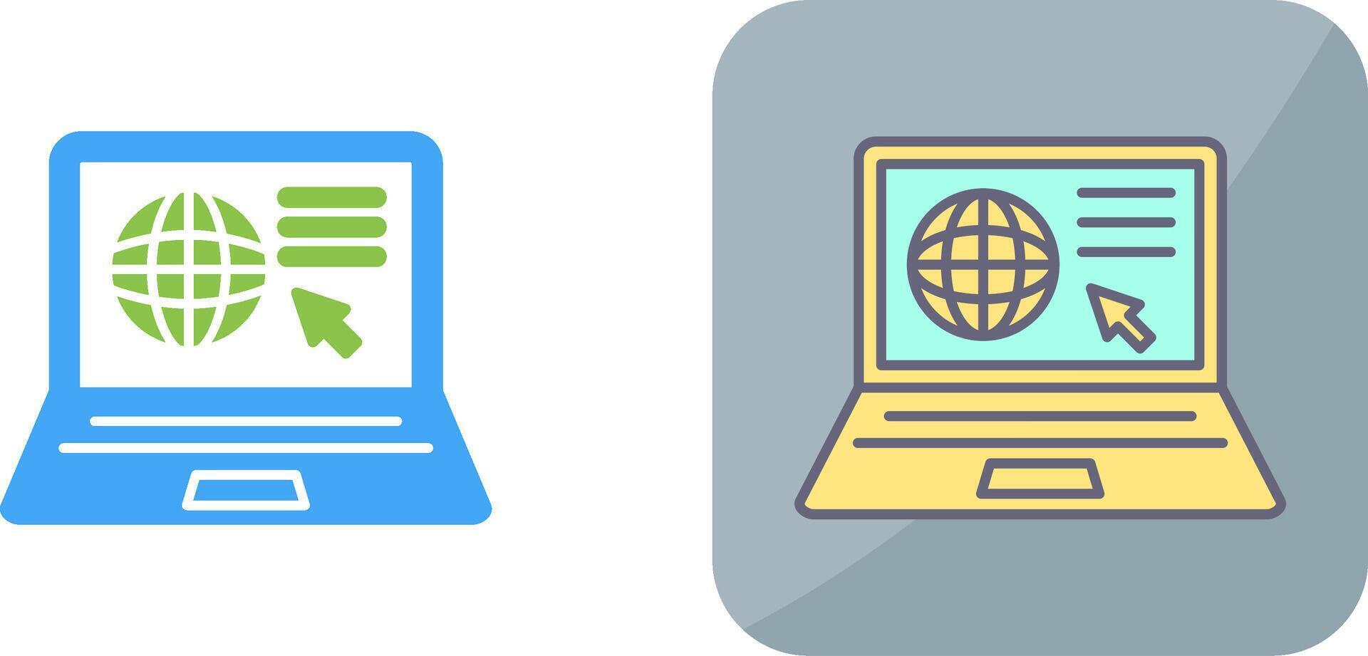 Global Education Icon Design vector