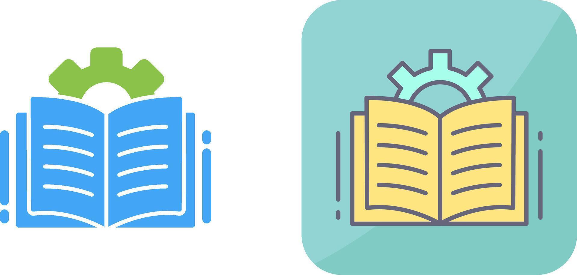 Open Book Icon Design vector