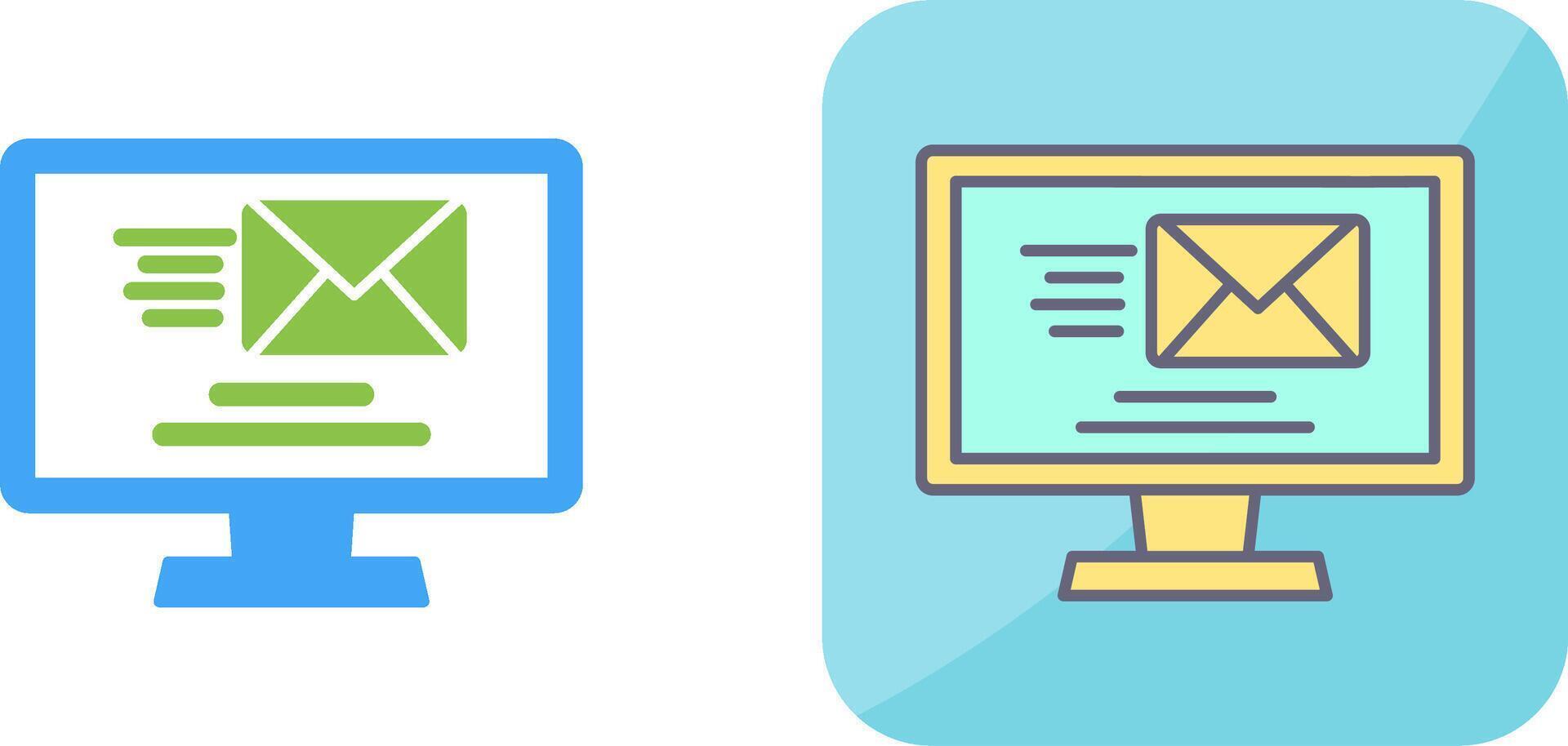 Mail Icon Design vector