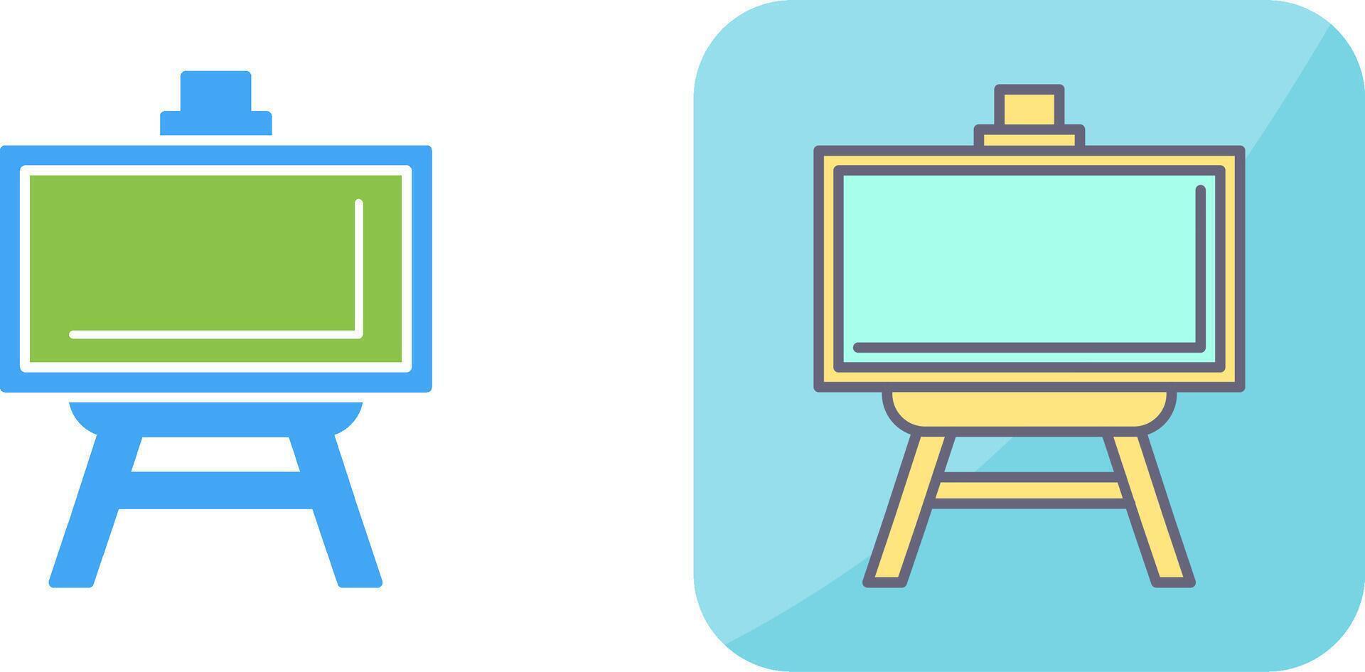 Easel Icon Design vector