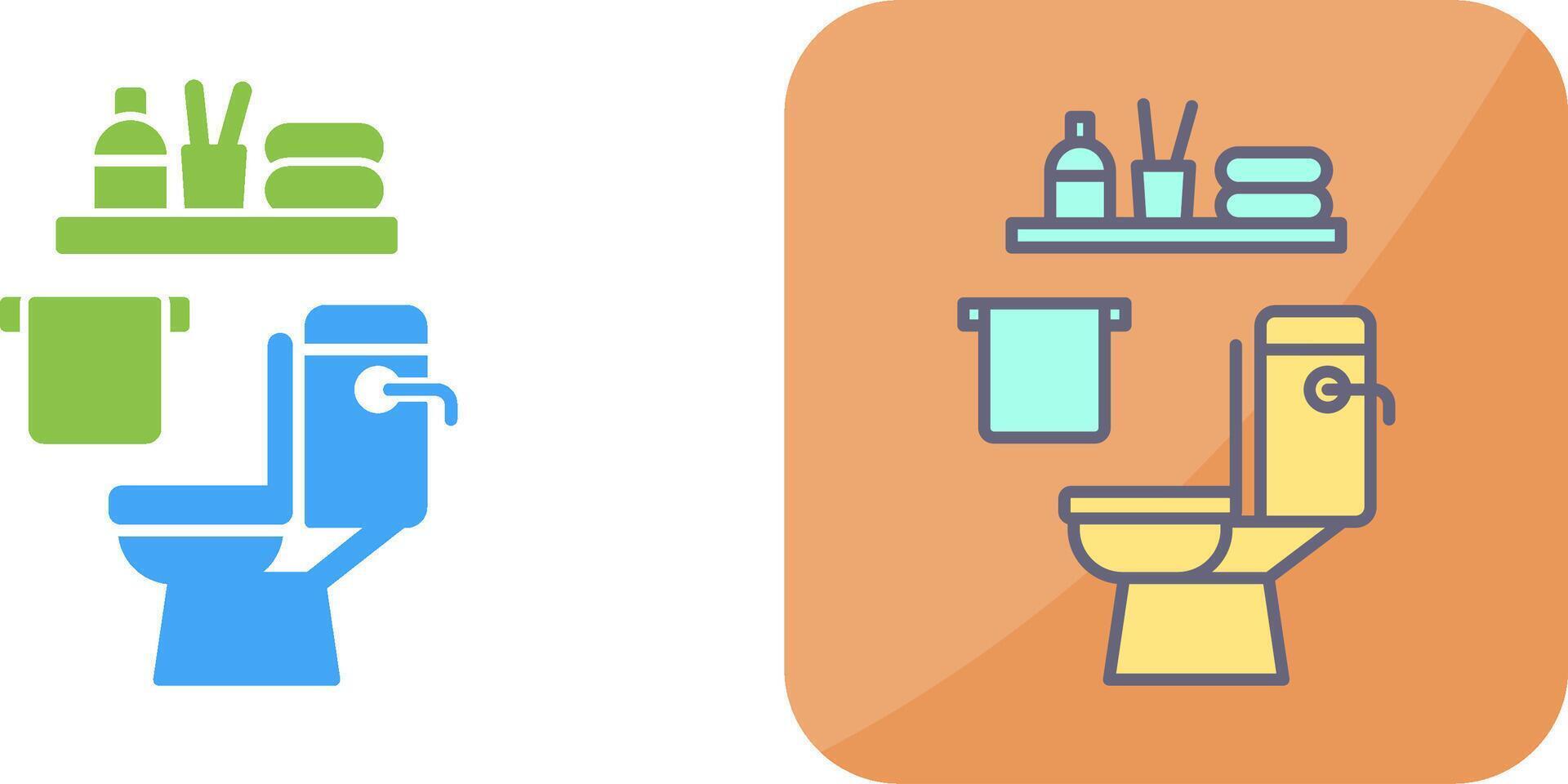 Toilet Icon Design vector