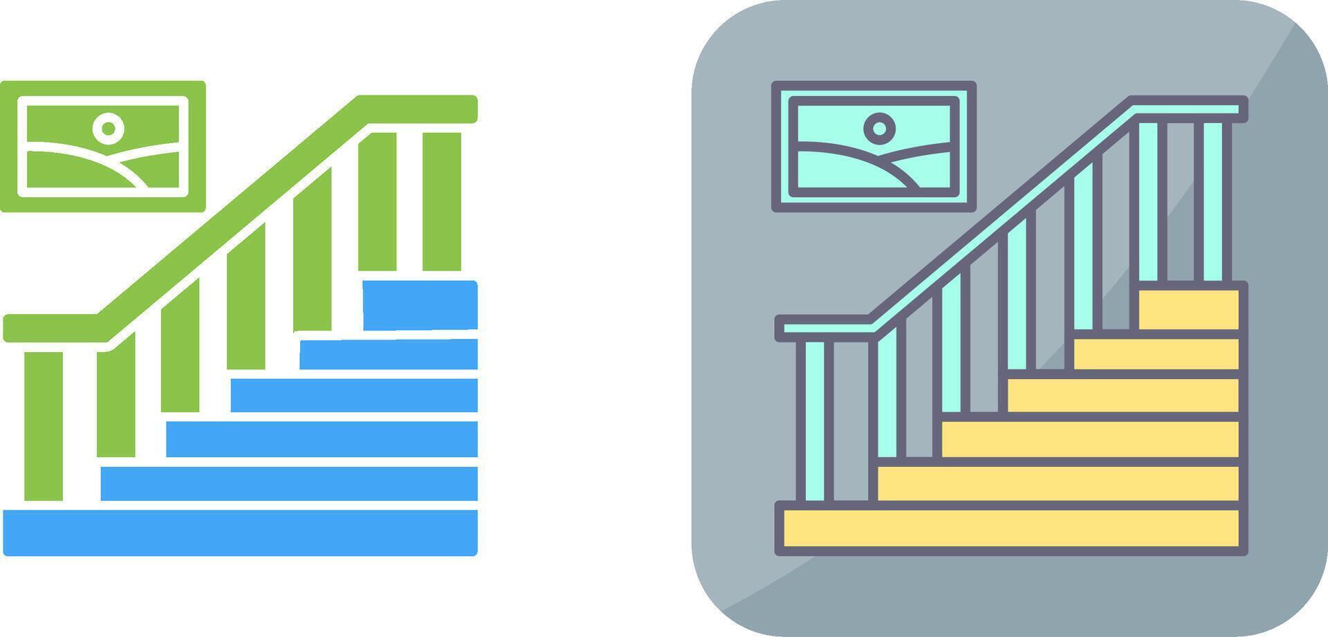 Stair Icon Design vector