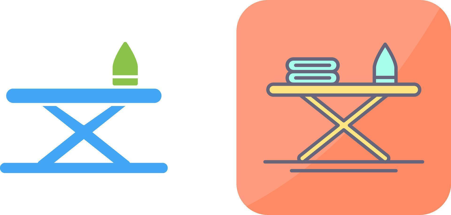 Iron Board Icon Design vector