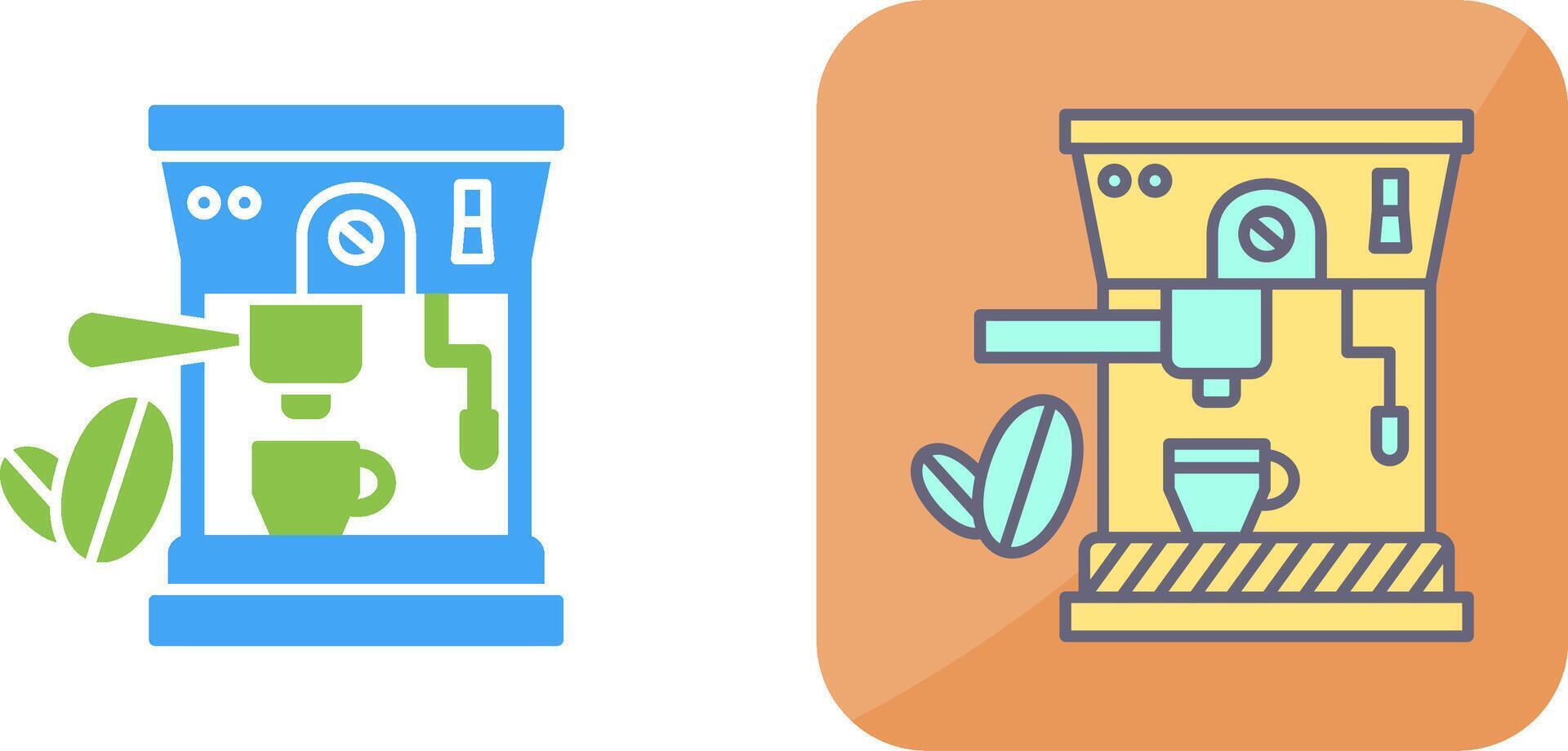 Coffee Machine Icon Design vector