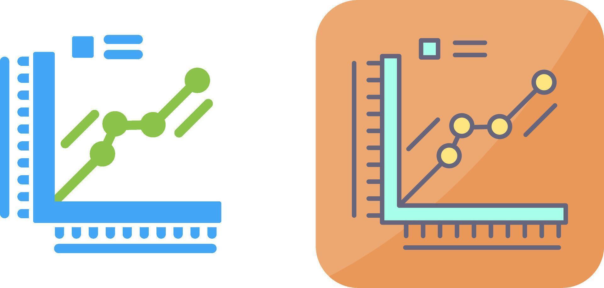 Graph Icon Design vector
