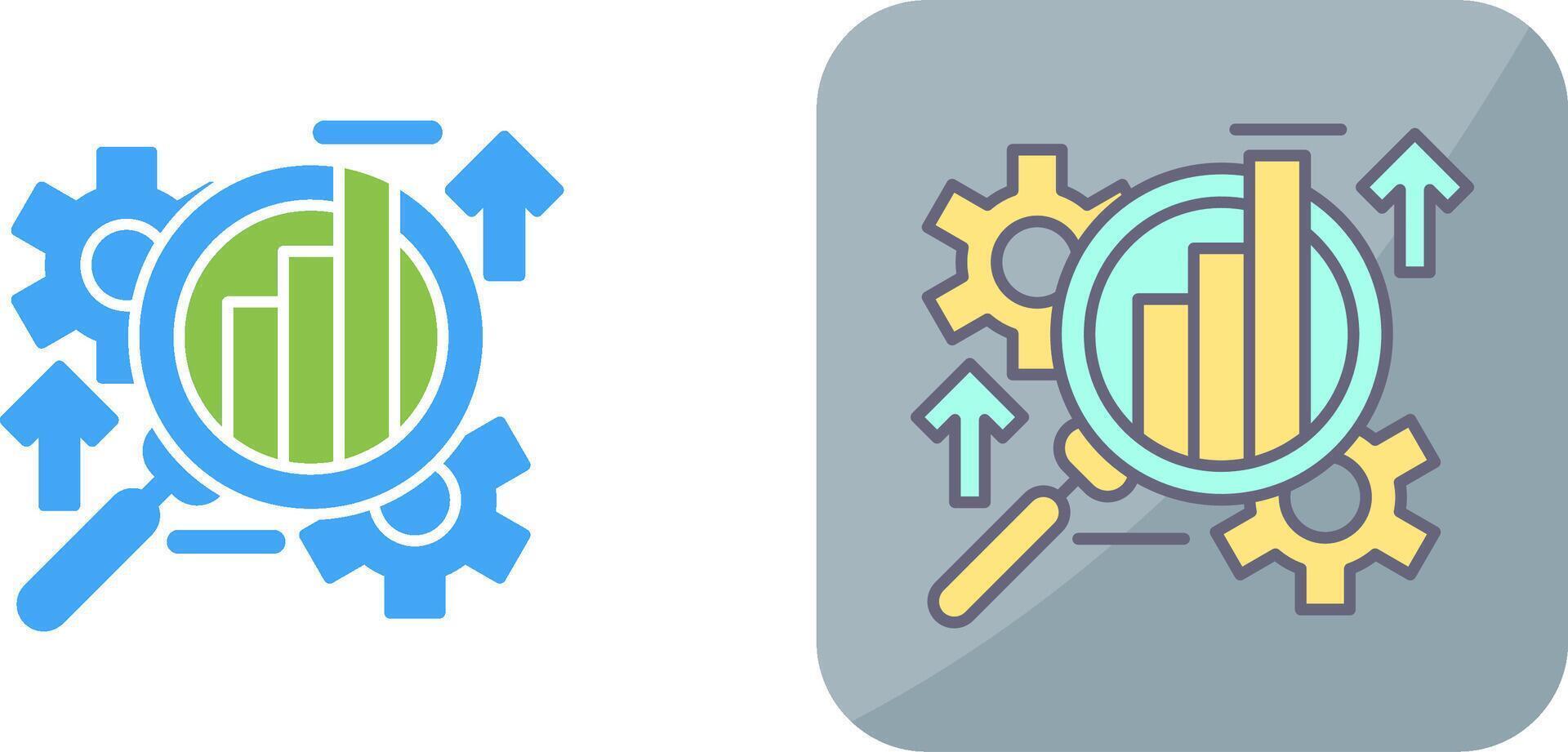 Analysis Icon Design vector