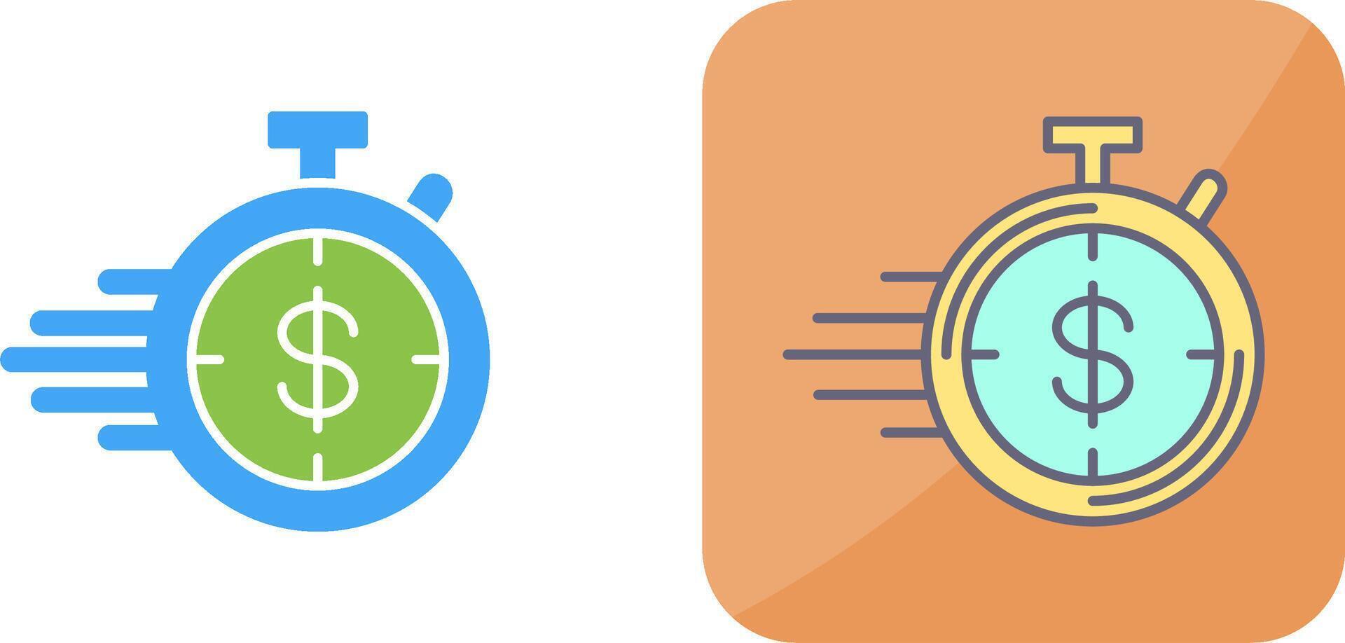 Timer Icon Design vector