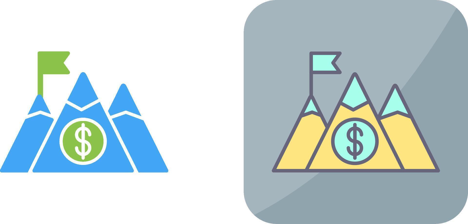 Mountain Icon Design vector