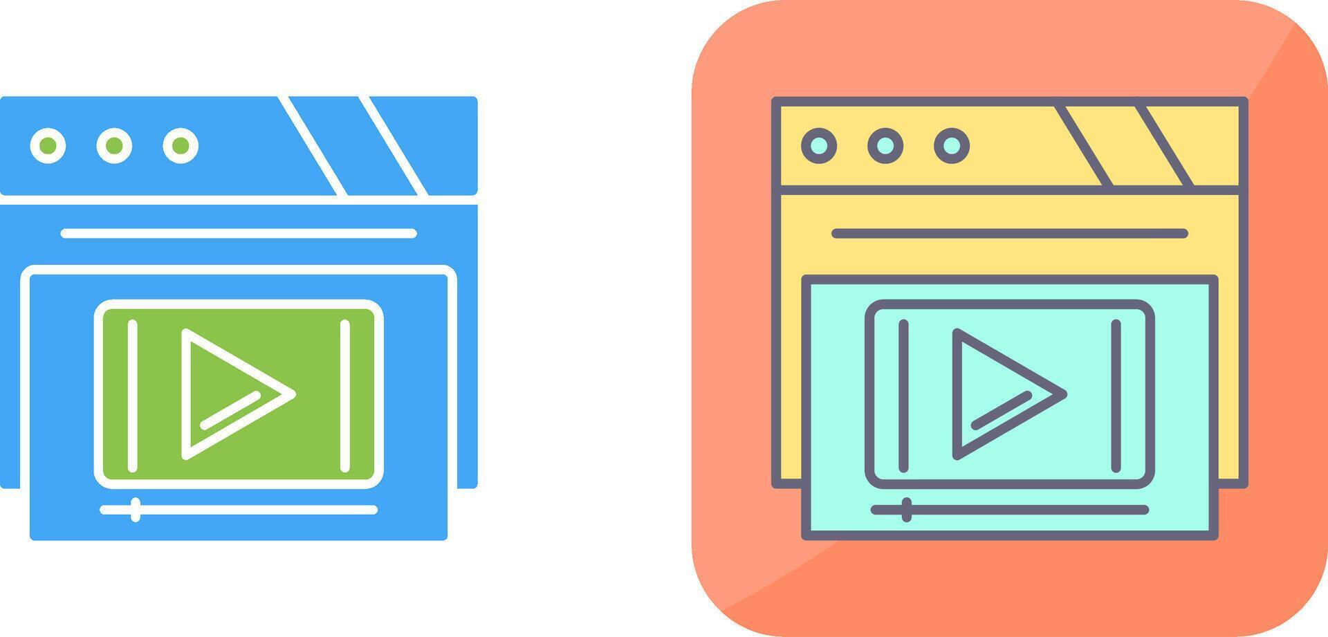 Player Icon Design vector