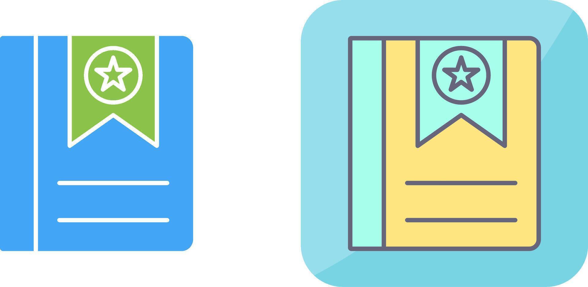Bookmark Icon Design vector
