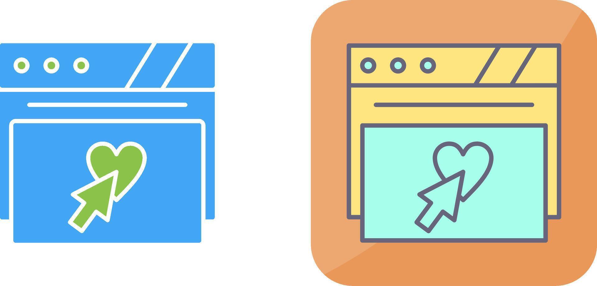 Cursor Icon Design vector