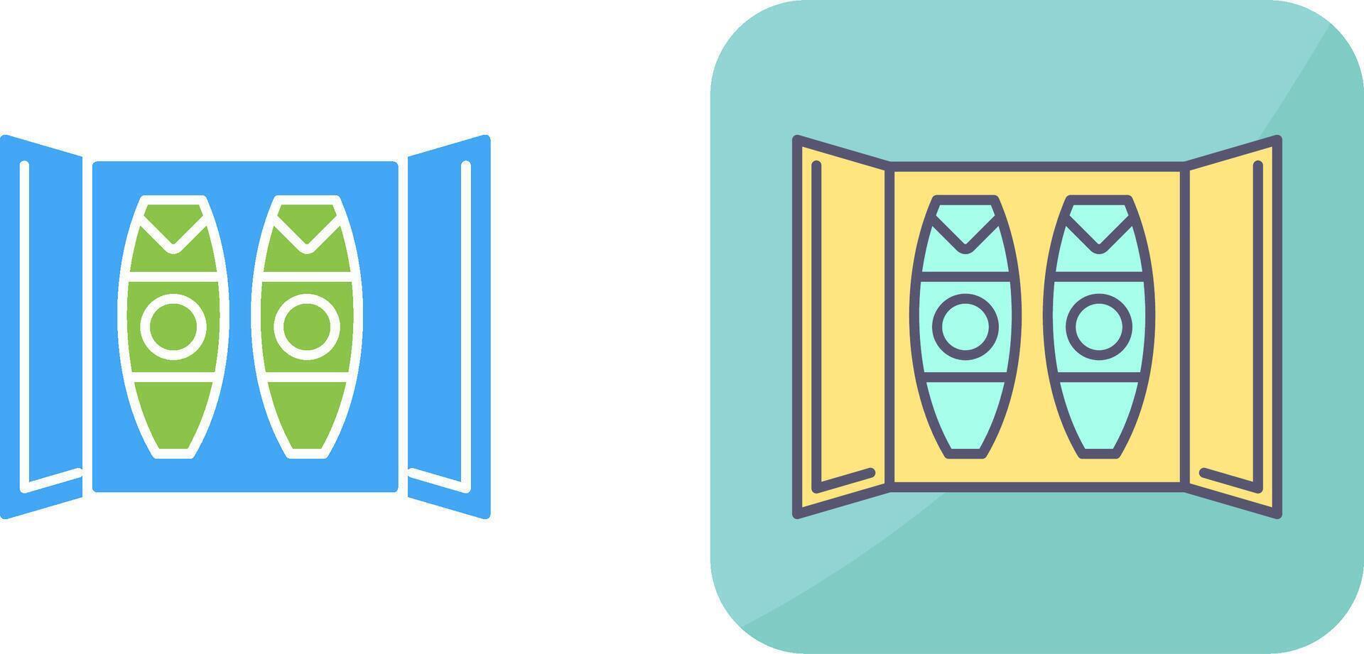 Cigar Box Icon Design vector