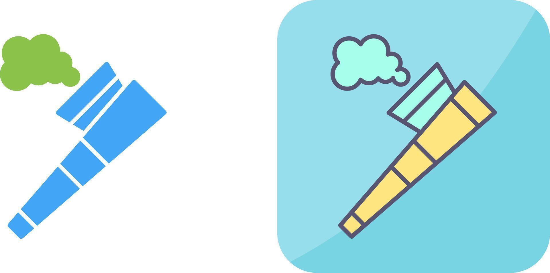 Pipe Icon Design vector