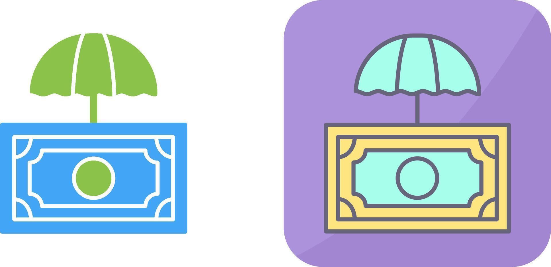 Umbrella Icon Design vector