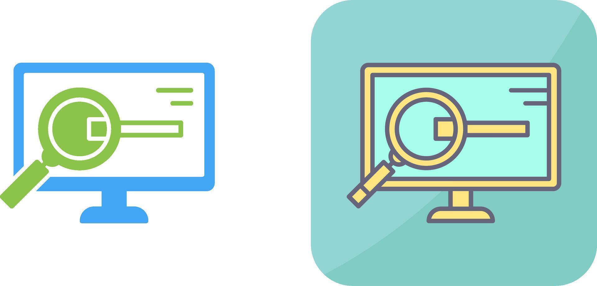 Search Icon Design vector