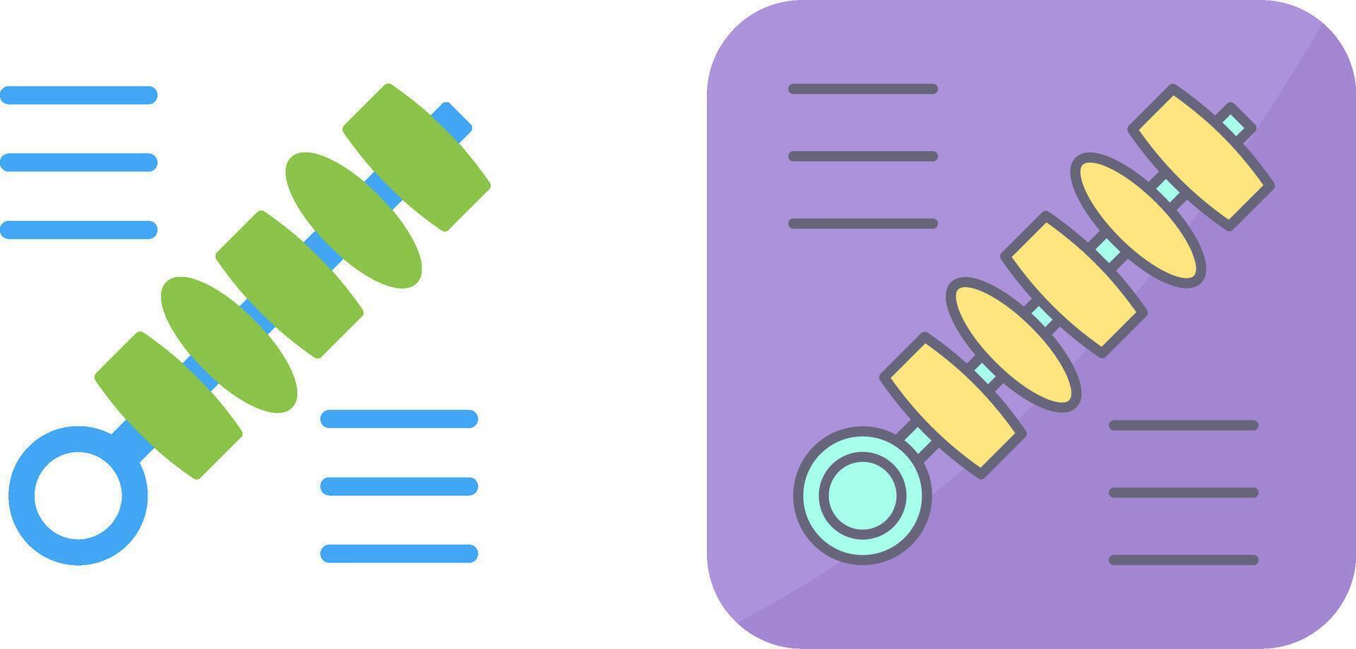 Skewer Icon Design vector