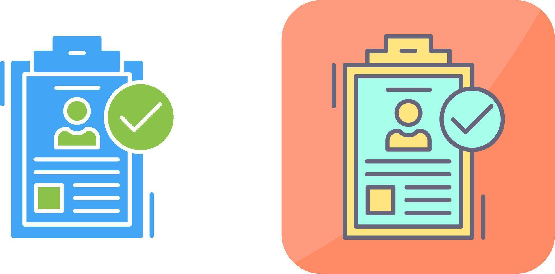 Hire Icon Design vector