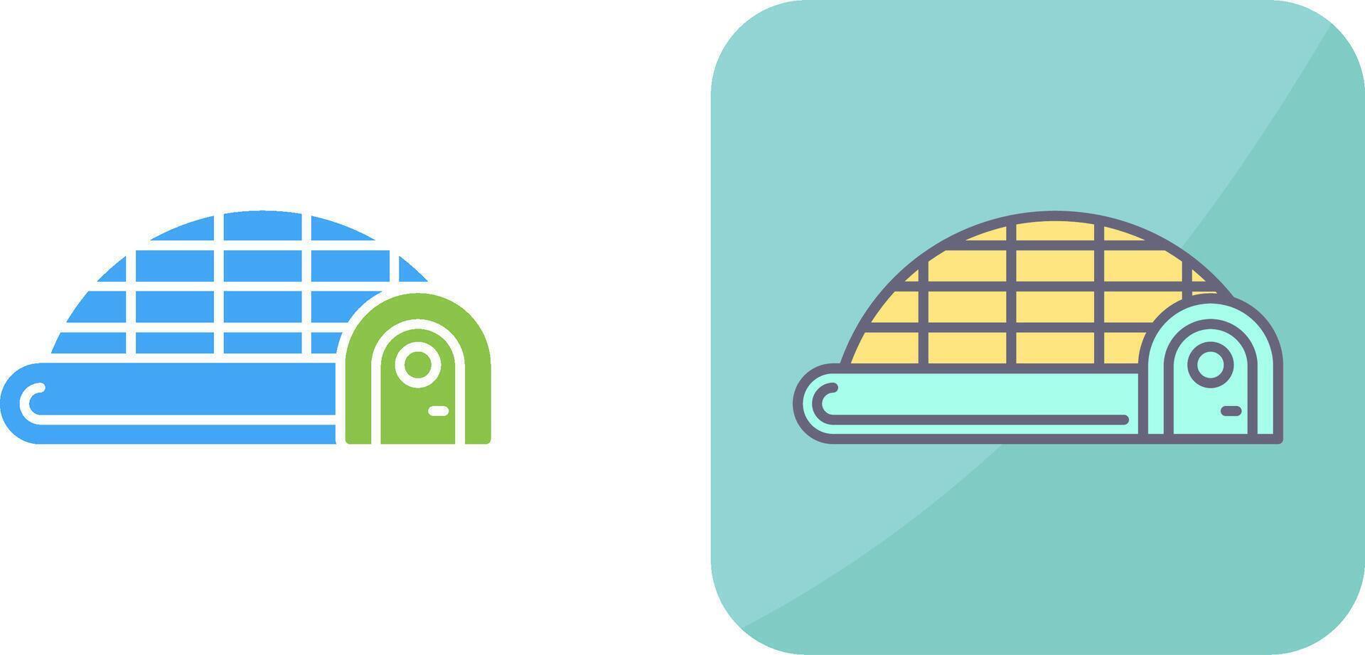 Igloo Icon Design vector
