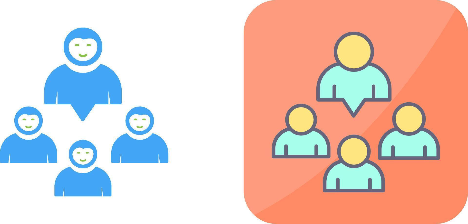 Group Icon Design vector