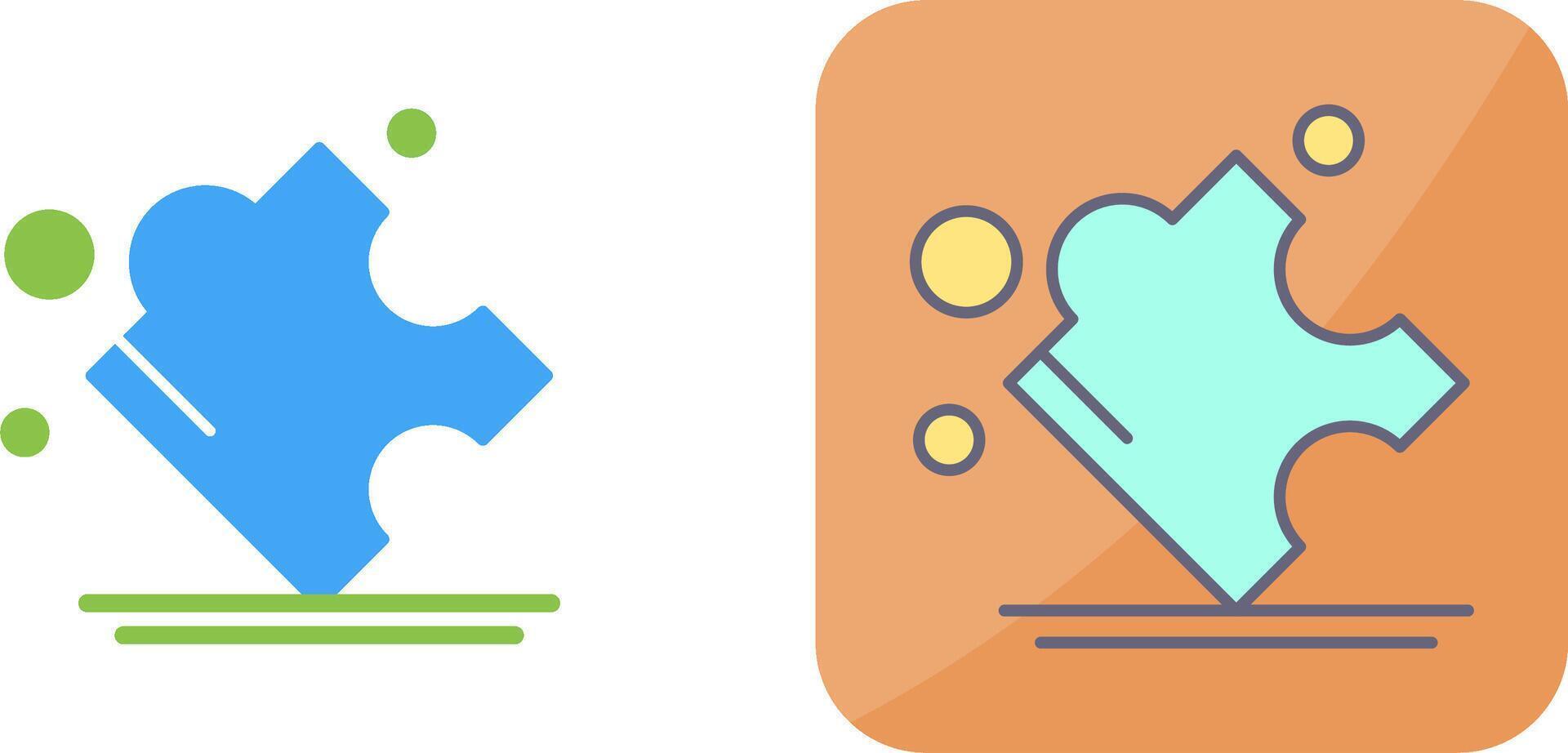 Puzzle Icon Design vector