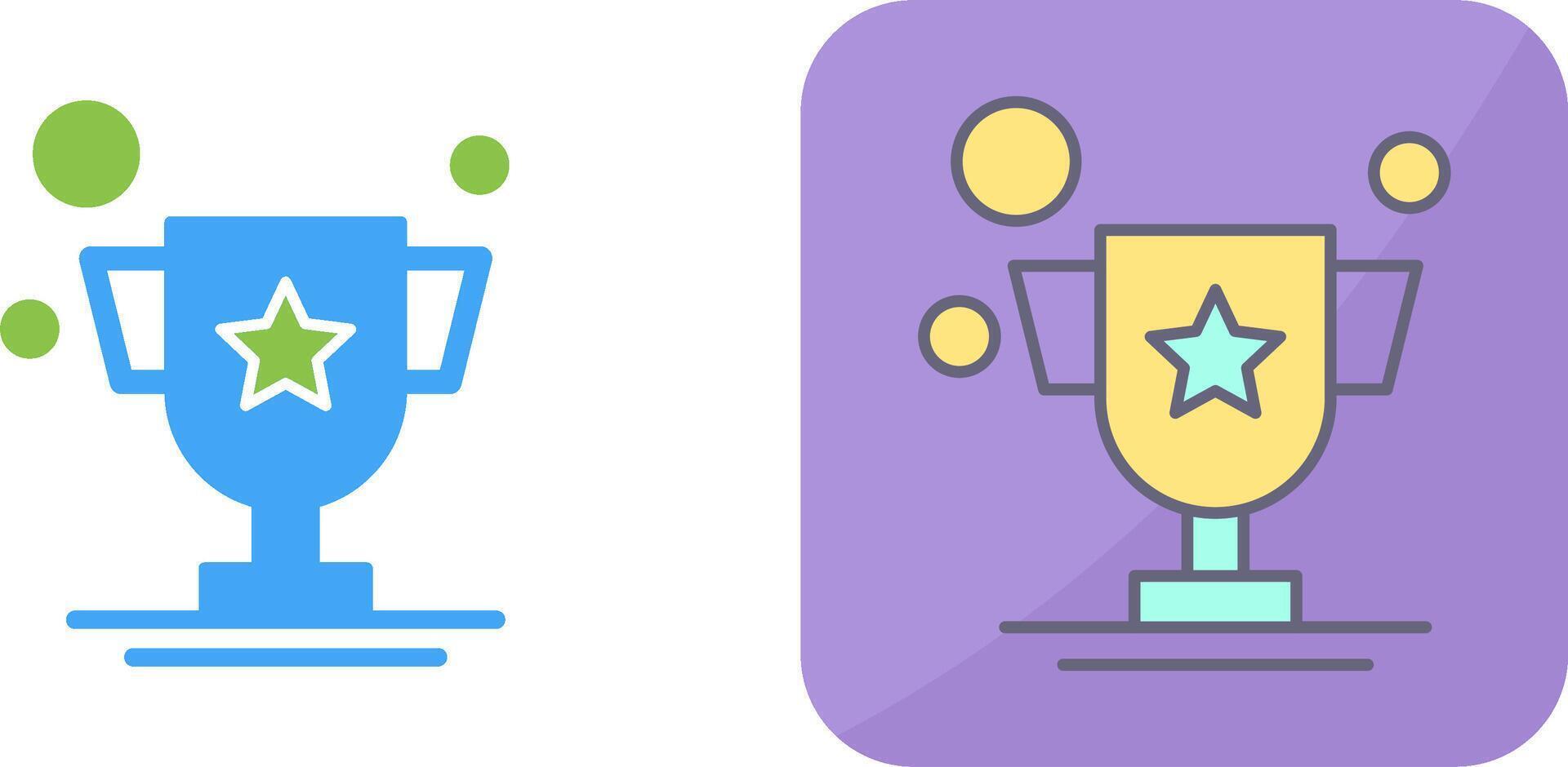 Trophy Icon Design vector
