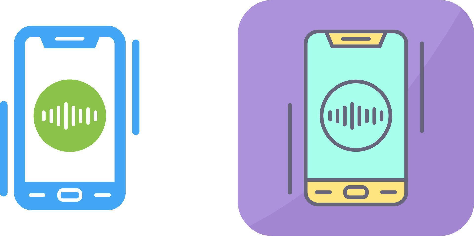 Recorder Icon Design vector