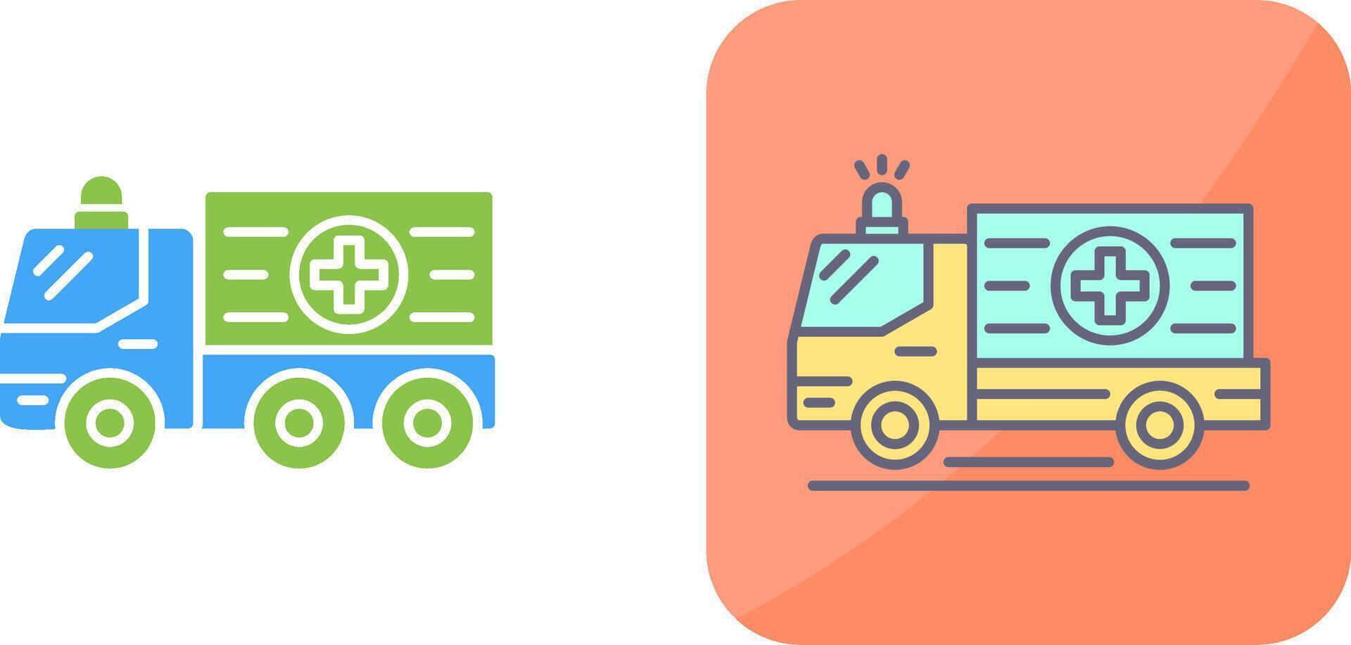 Ambulance Icon Design vector