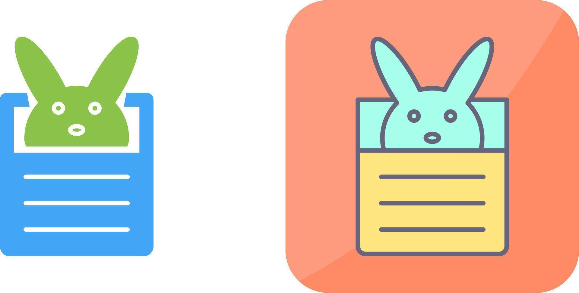 Bunny Icon Design vector