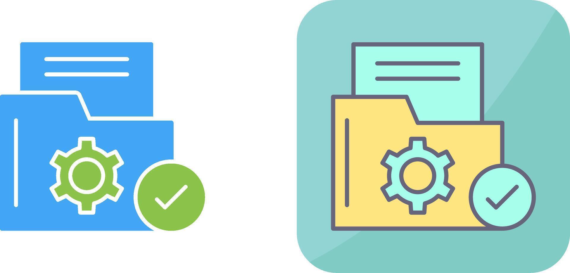 Folder Icon Design vector