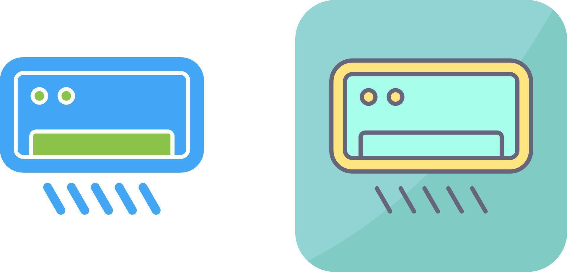Air Conditioner Icon Design vector