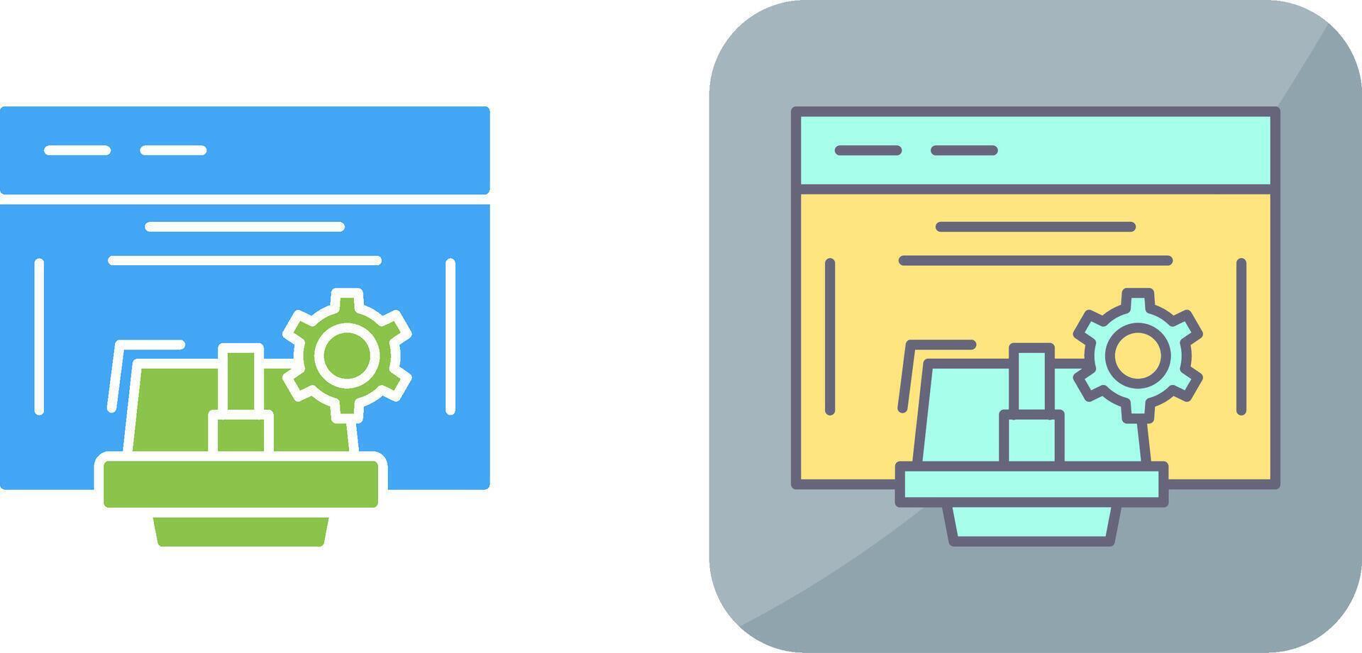 Engineering Icon Design vector