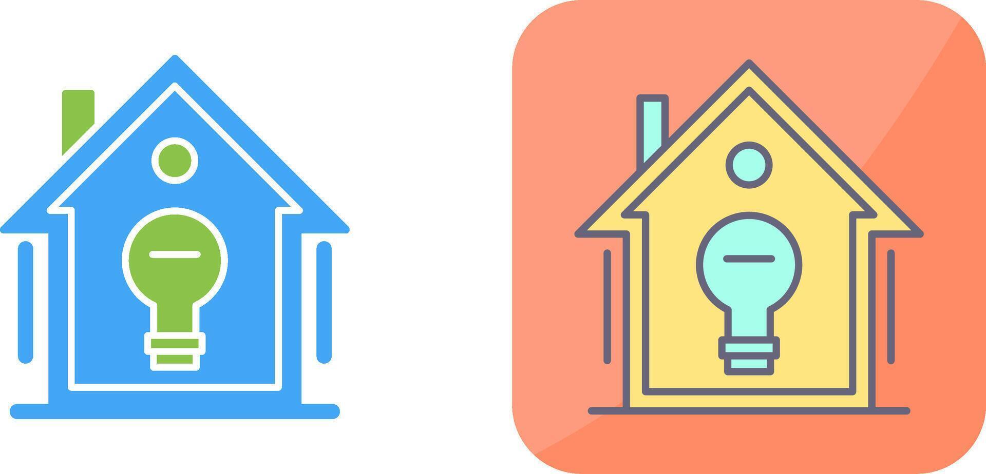 Home Automation Icon Design vector