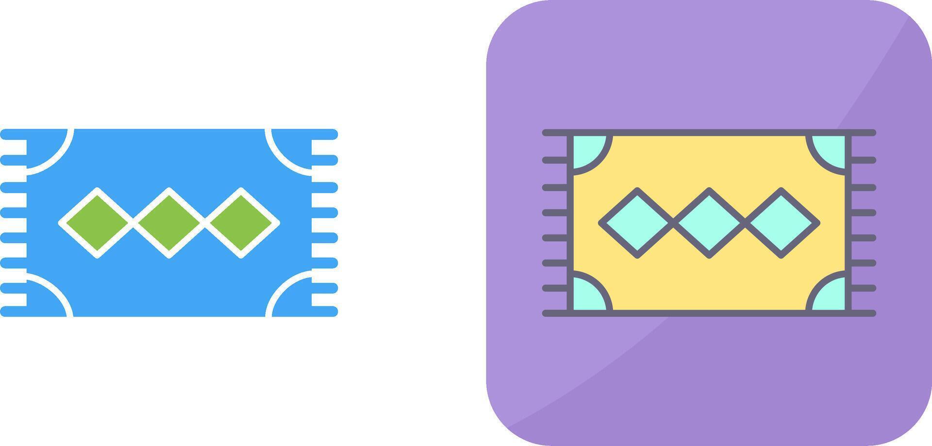 Rug Icon Design vector
