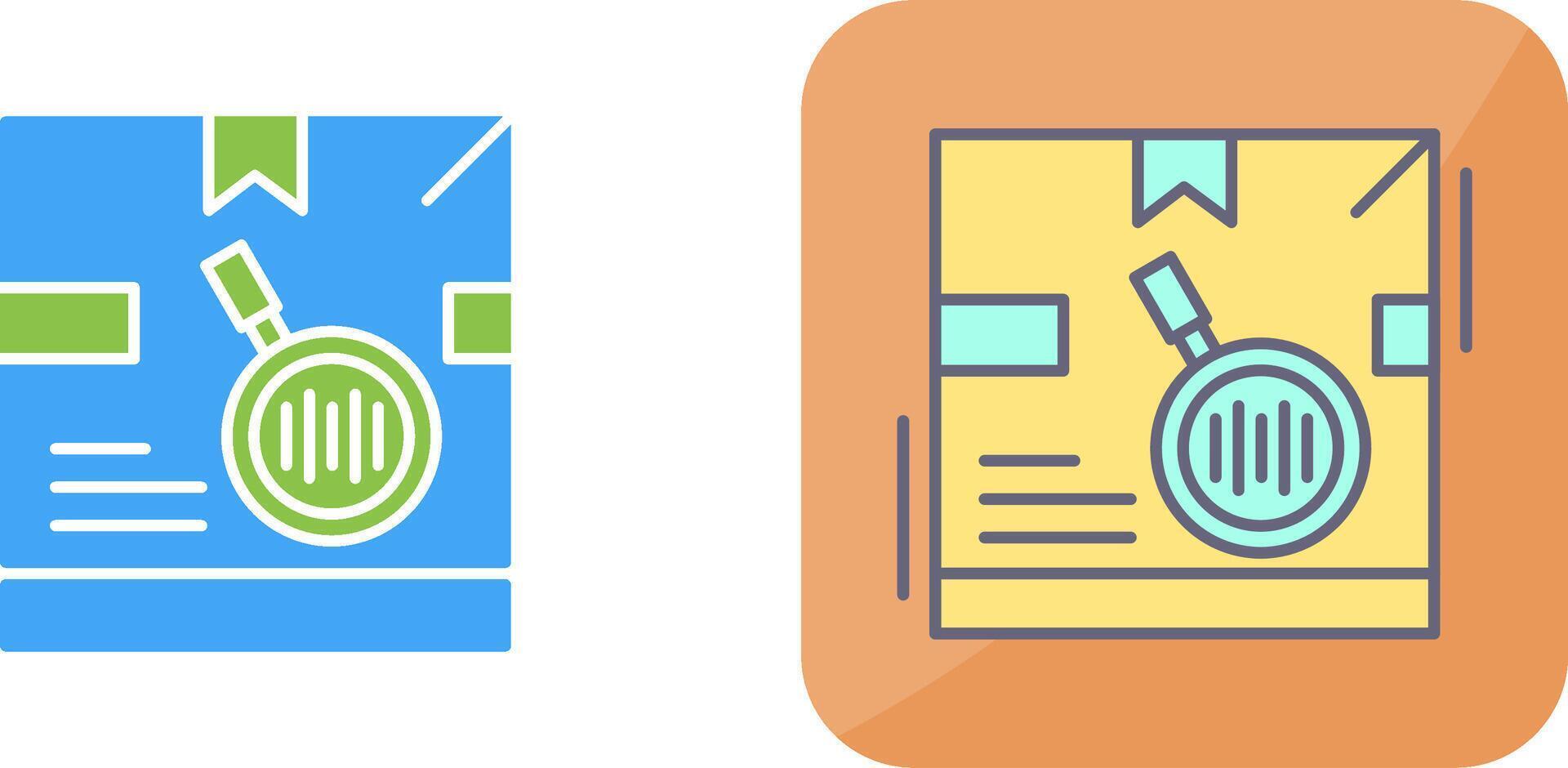 Tracking Code Icon Design 44500004 Vector Art at Vecteezy