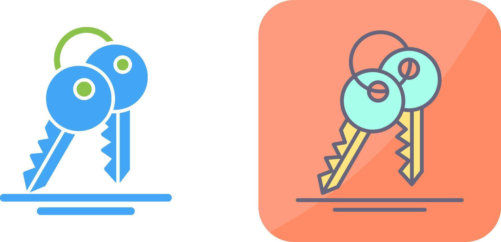 Key Icon Design vector