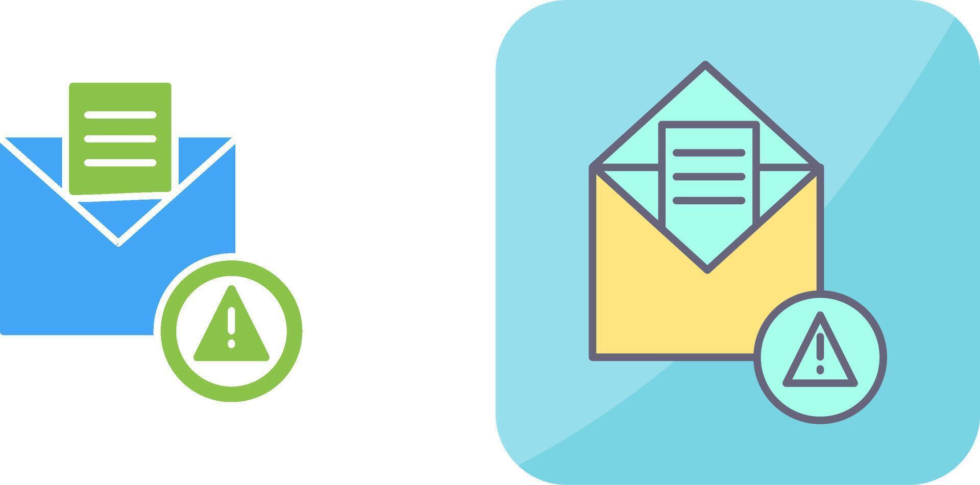 Spam Icon Design vector