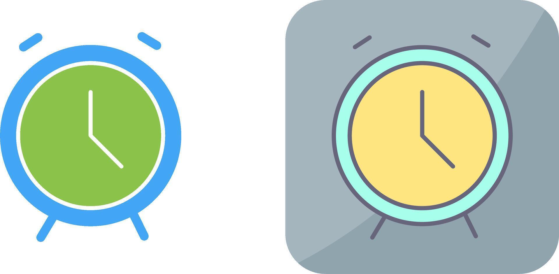 Alarm Clock Icon Design vector