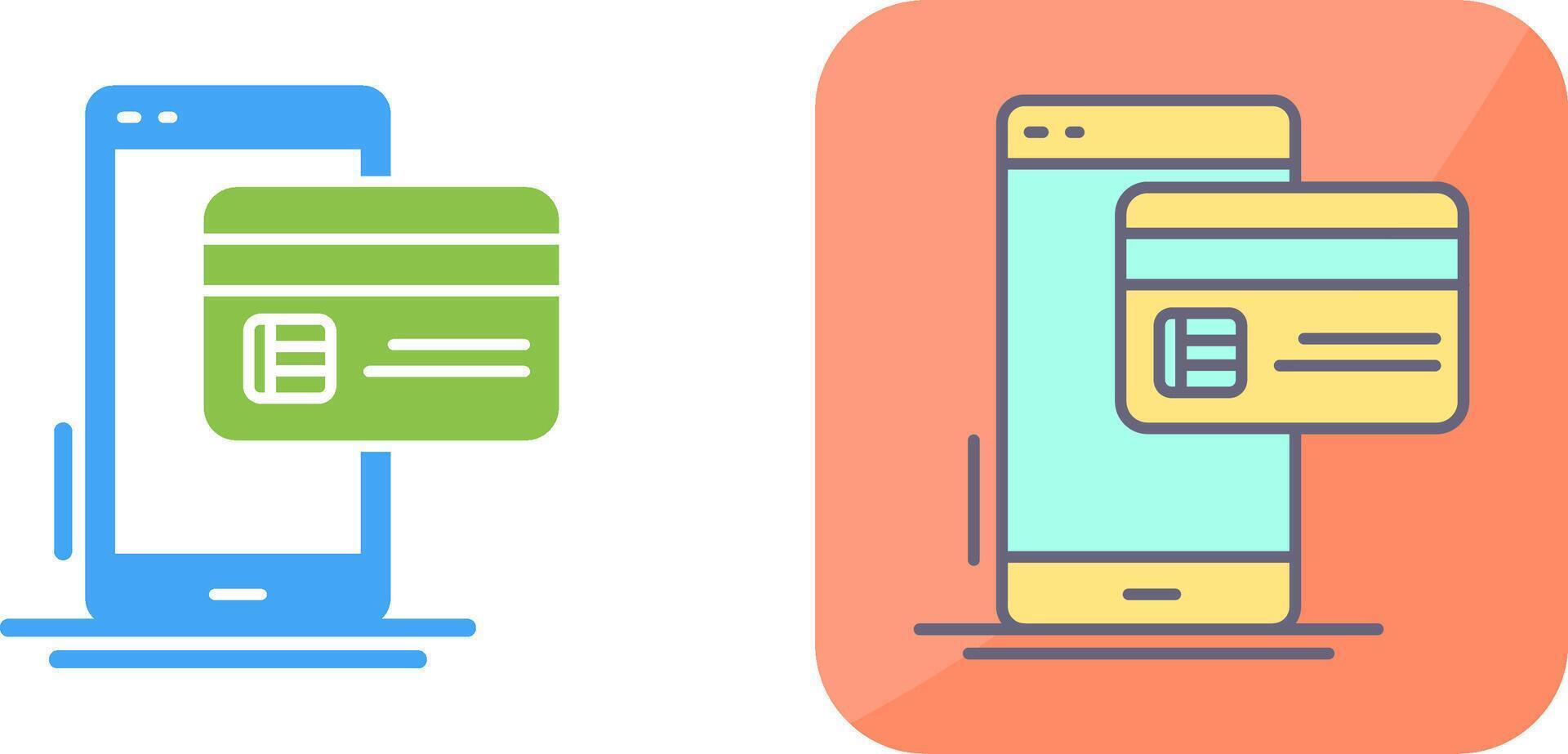 Cashless Payment Icon Design vector