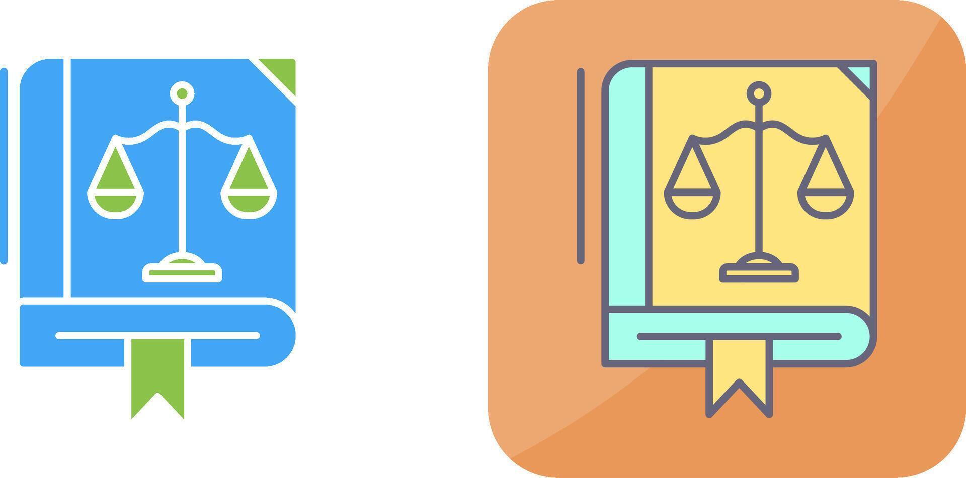 Law Icon Design vector