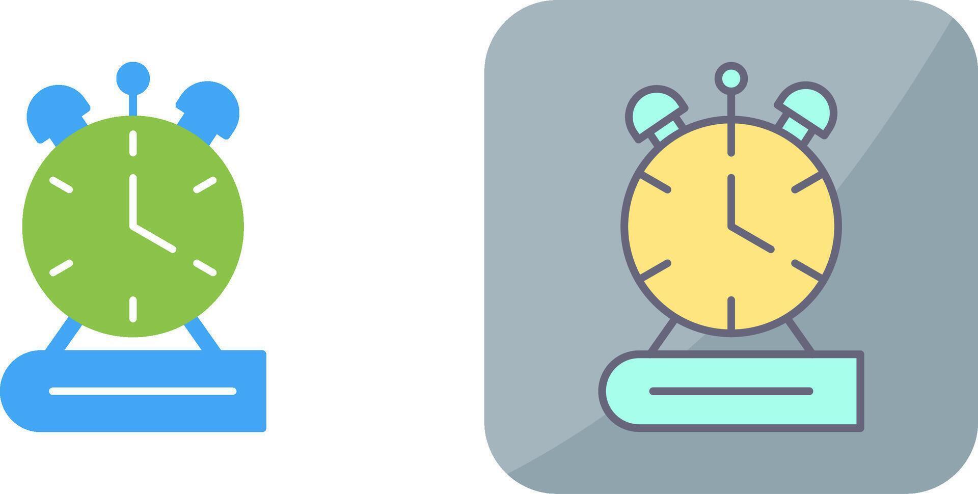 Alarm Clock Icon Design vector