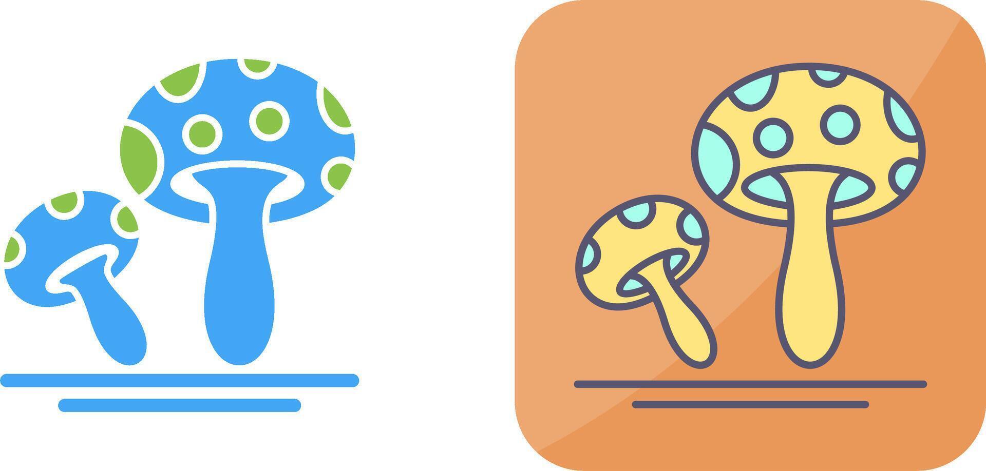 Mushroom Icon Design vector