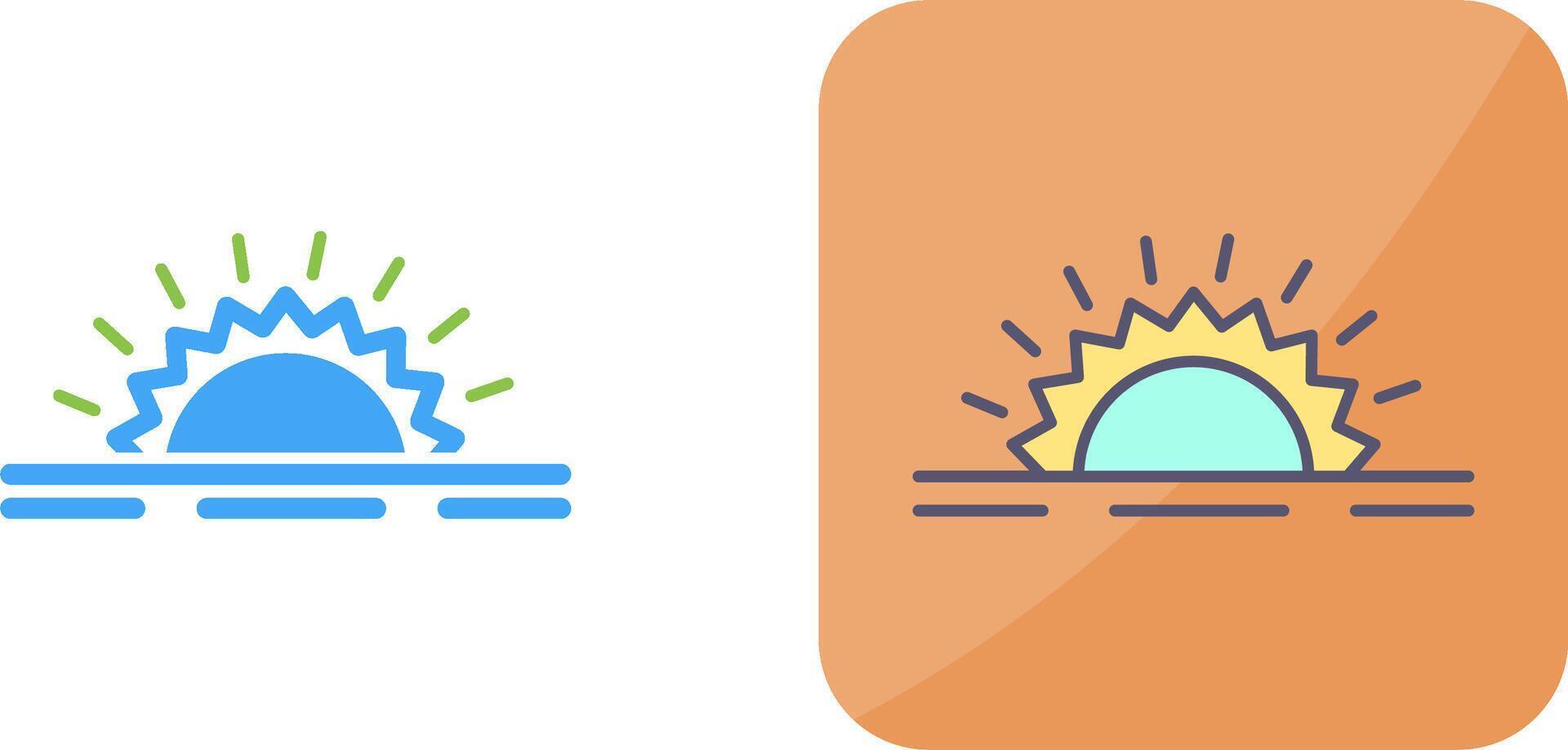 Sunshine Icon Design vector