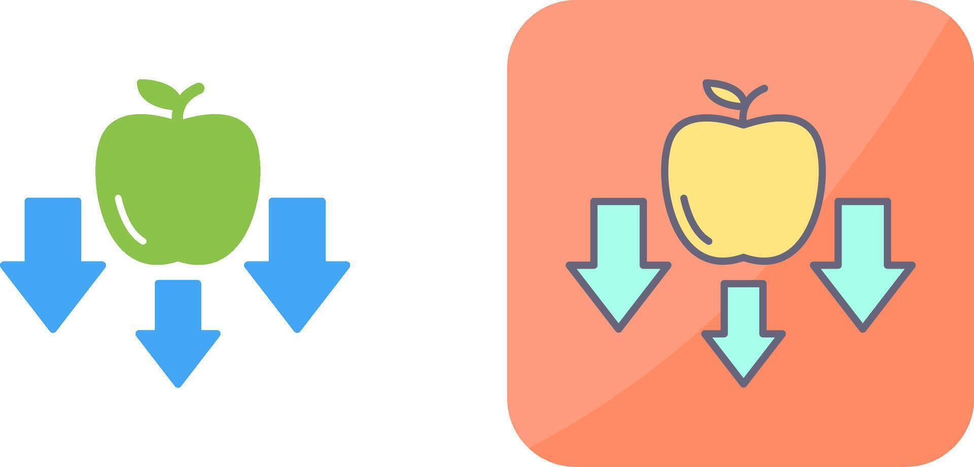 Gravity Icon Design vector