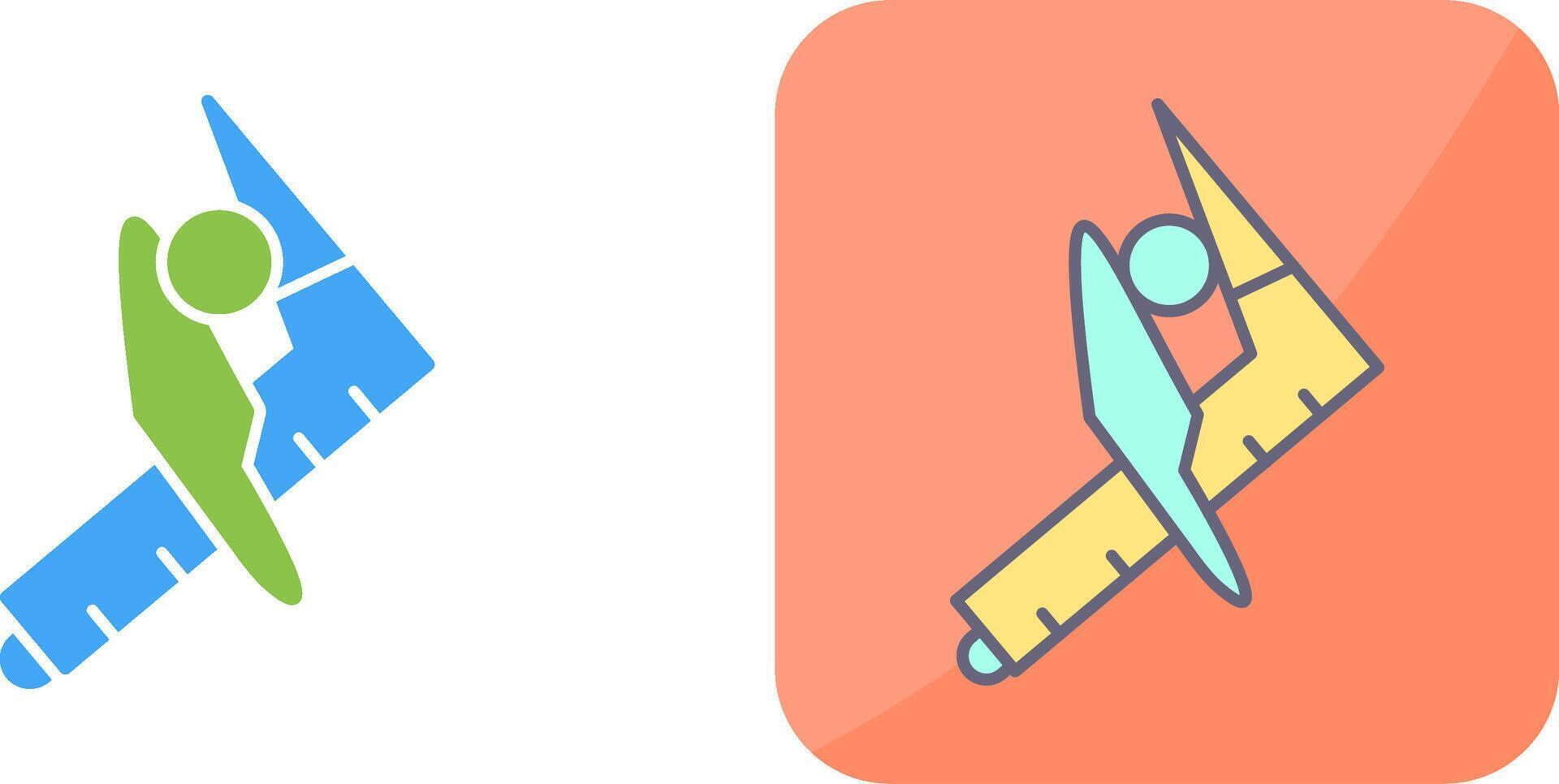Caliper Icon Design vector