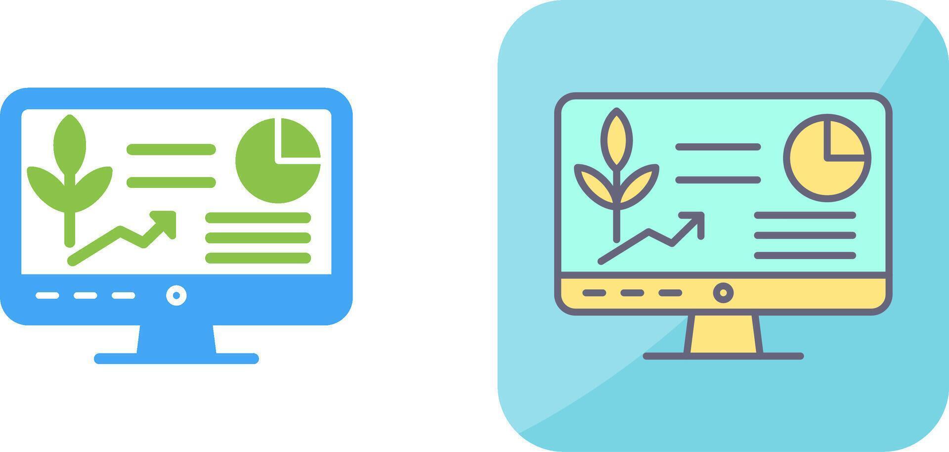 Computer Icon Design vector