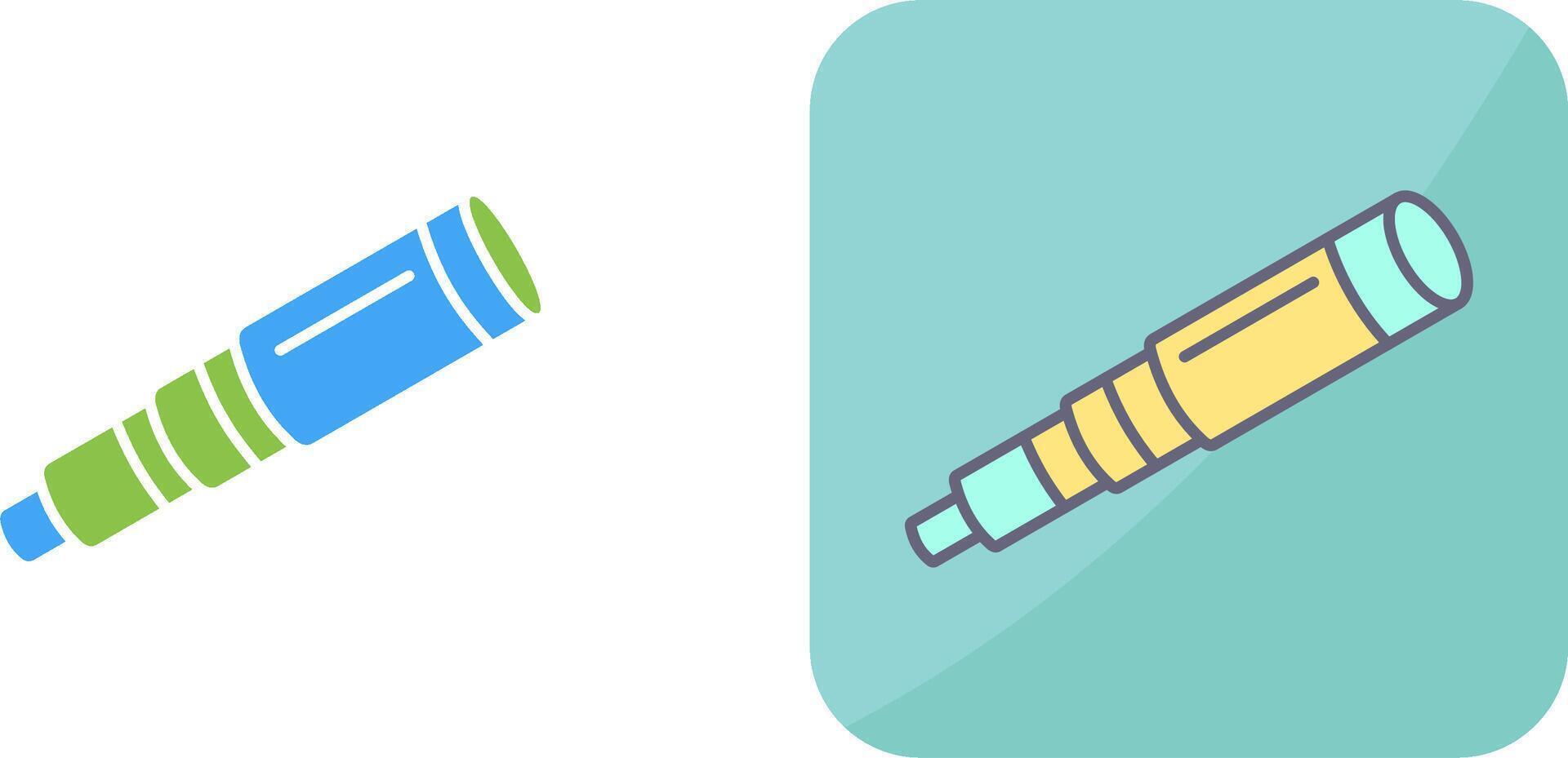 Binocular Icon Design vector