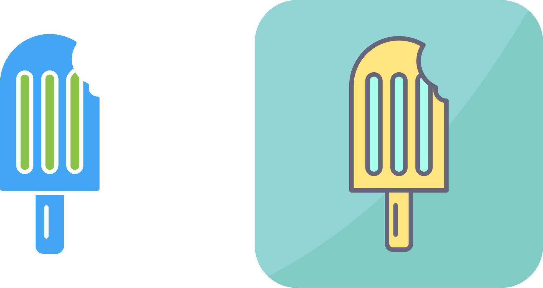 Ice Cream Icon Design vector